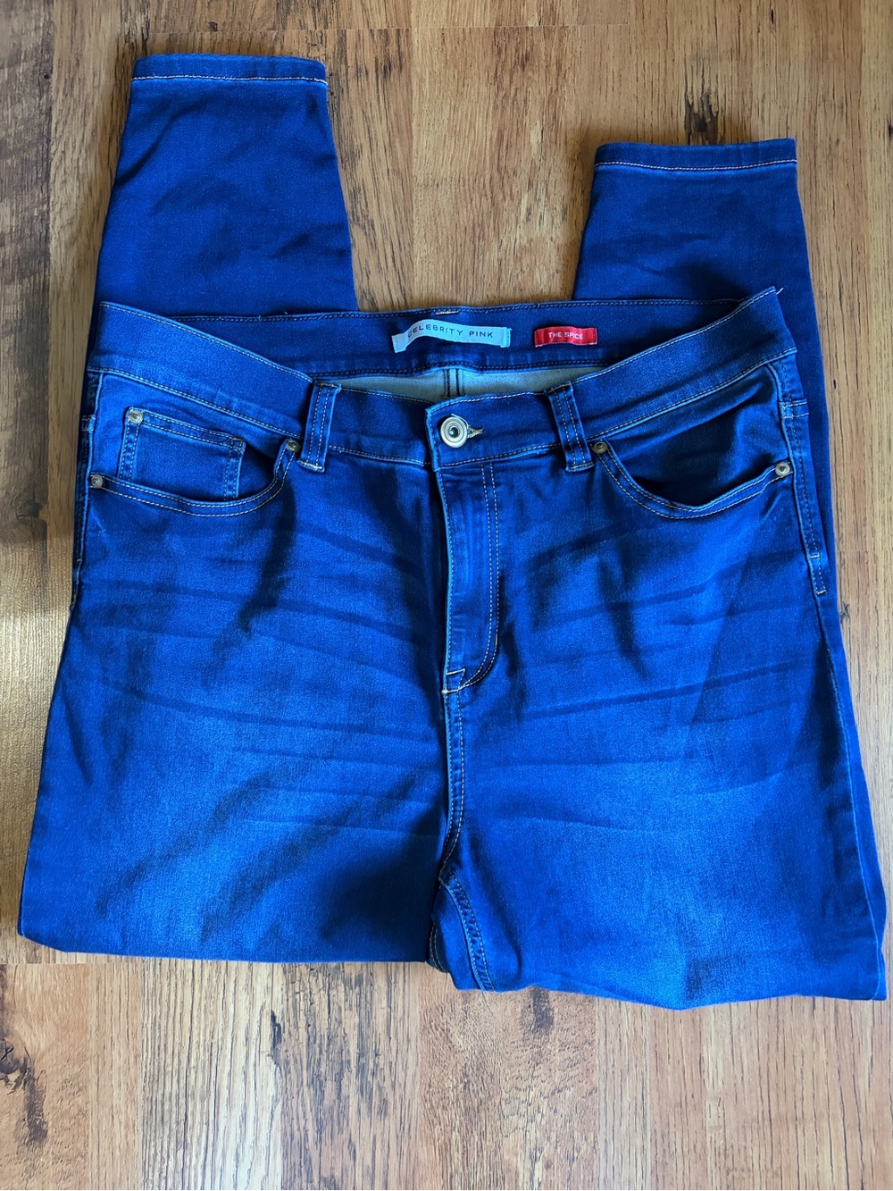 Celebrity Pink women’s Sz 18 Royal Blue Skinny Stretch Jeans